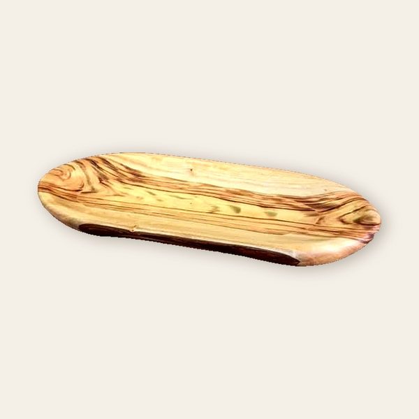 Carved oval sheoak serving platter